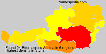 Surname Efferl in Austria Surname Efferl in Austria