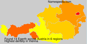 Surname Egerth in Austria Surname Egerth in Austria