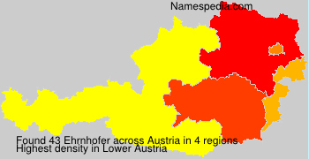Surname Ehrnhofer in Austria Surname Ehrnhofer in Austria