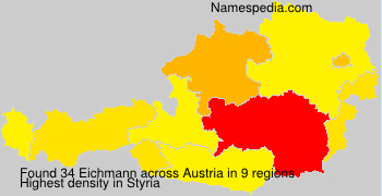 Surname Eichmann in Austria Surname Eichmann in Austria