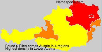 Surname Eilen in Austria Surname Eilen in Austria