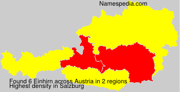 Surname Einhirn in Austria Surname Einhirn in Austria
