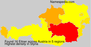Surname Eitner in Austria Surname Eitner in Austria