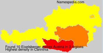 Surname Eixelsberger in Austria Surname Eixelsberger in Austria