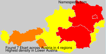 Surname Ekart in Austria Surname Ekart in Austria