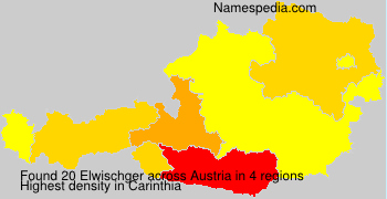 Surname Elwischger in Austria Surname Elwischger in Austria