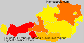 Surname Emberger in Austria Surname Emberger in Austria