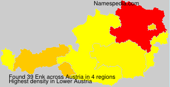 Surname Enk in Austria Surname Enk in Austria