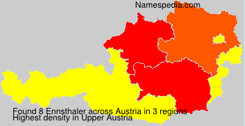 Surname Ennsthaler in Austria Surname Ennsthaler in Austria