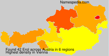 Surname Erol in Austria Surname Erol in Austria