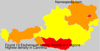 Surname Eschenauer in Austria Surname Eschenauer in Austria
