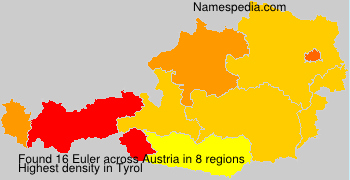 Surname Euler in Austria Surname Euler in Austria