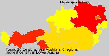 Surname Ewald in Austria Surname Ewald in Austria