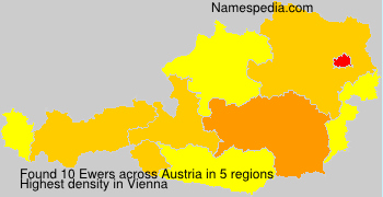 Surname Ewers in Austria Surname Ewers in Austria