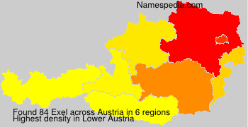 Surname Exel in Austria Surname Exel in Austria