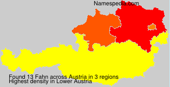 Surname Fahn in Austria Surname Fahn in Austria