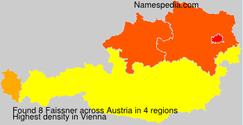Surname Faissner in Austria Surname Faissner in Austria