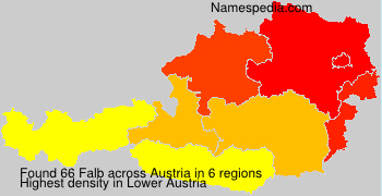 Surname Falb in Austria Surname Falb in Austria
