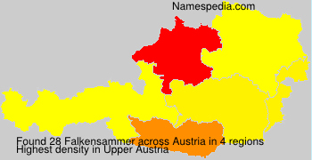 Surname Falkensammer in Austria Surname Falkensammer in Austria