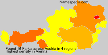 Surname Farka in Austria Surname Farka in Austria
