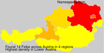 Surname Feike in Austria Surname Feike in Austria