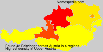 Surname Feitzinger in Austria Surname Feitzinger in Austria