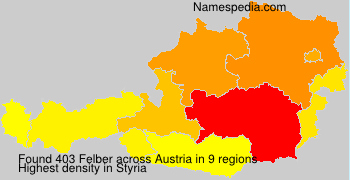 Surname Felber in Austria Surname Felber in Austria