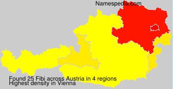 Surname Fibi in Austria Surname Fibi in Austria