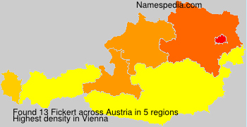 Surname Fickert in Austria Surname Fickert in Austria