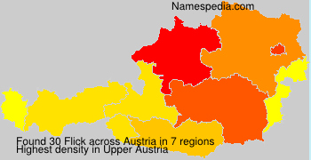 Surname Flick in Austria Surname Flick in Austria