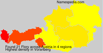 Surname Flory in Austria Surname Flory in Austria