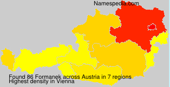 Surname Formanek in Austria Surname Formanek in Austria