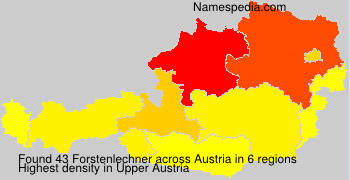 Surname Forstenlechner in Austria Surname Forstenlechner in Austria
