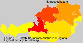 Surname Forsthuber in Austria Surname Forsthuber in Austria