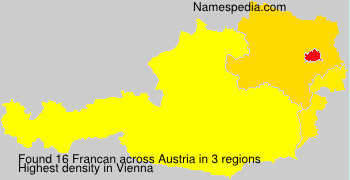 Surname Francan in Austria Surname Francan in Austria