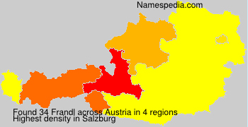 Surname Frandl in Austria Surname Frandl in Austria