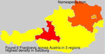 Surname Franjicevic in Austria Surname Franjicevic in Austria