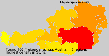Surname Freiberger in Austria Surname Freiberger in Austria