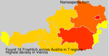 Surname Froehlich in Austria Surname Froehlich in Austria