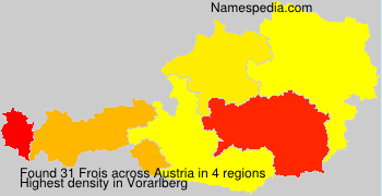 Surname Frois in Austria Surname Frois in Austria