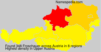 Surname Froschauer in Austria