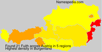 Surname Fuith in Austria Surname Fuith in Austria