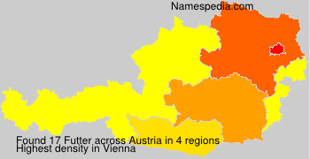Surname Futter in Austria Surname Futter in Austria
