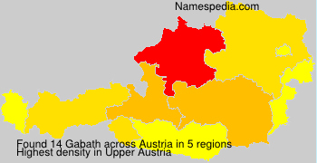 Surname Gabath in Austria Surname Gabath in Austria