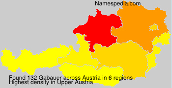 Surname Gabauer in Austria Surname Gabauer in Austria