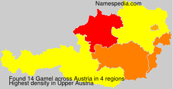 Surname Gamel in Austria Surname Gamel in Austria