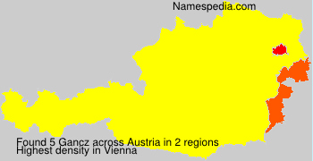 Surname Gancz in Austria Surname Gancz in Austria