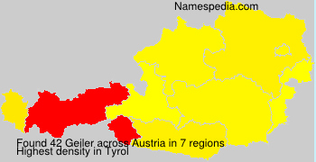 Surname Geiler in Austria Surname Geiler in Austria