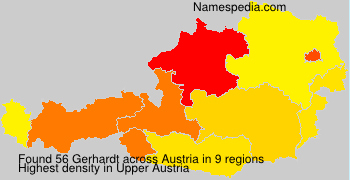 Surname Gerhardt in Austria Surname Gerhardt in Austria