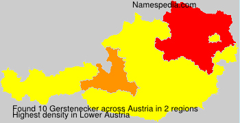 Surname Gerstenecker in Austria Surname Gerstenecker in Austria
